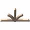 Ekena Millwork Redmond Smooth Timber Gable Bracket, Douglas Fir, 84"W x 45"H x 5 1/2"D x 5 1/2"F, 13/12 Pitch GBW084X45X0606RED00SDF - alternate 2